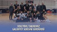 Voleybol Takımımız Galibiyet Serisini Sürdürdü