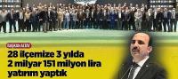 Başkan Altay, “28 İlçemize 3 Yılda 2 Milyar 151 Milyon Lira Yatırım Yaptık”