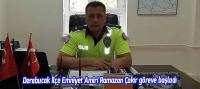 Derebucak İlçe Emniyet Amiri Ramazan Çakır göreve başladı