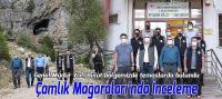 Derebucak Çamlık Mağaraları'nda İnceleme