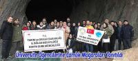 Beyşehir'de ki Üniversite Öğencilerine Çamlık Mağaraları Gezdirildi