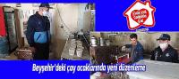 Beyşehir’deki çay ocaklarında yeni düzenleme