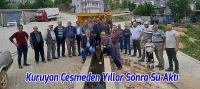 Kuruyan Çeşmeden Yıllar Sonra Su Aktı