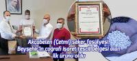 Akçabelen (Çetmi) şeker fasülyesi, Beyşehir’in coğrafi işaret tescil belgesi alan ilk ürünü oldu
