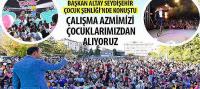 Başkan Altay, 'Çalışma Azmimizi Çocuklarımızdan Alıyoruz'