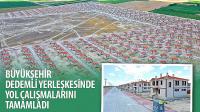 Büyükşehir Dedemli Yerleşkesinde Yol Çalışmalarını Tamamladı