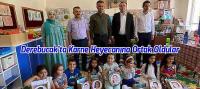 Derebucak'ta İlçe Protokolü Öğrencilerin Karne Heyecanına Ortak Oldu