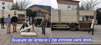 Büyükşehir’den Derebucak’a çilek üretiminde önemli destek