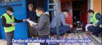 Derebucak’ın vefakar öğretmenleri yoğun mesaide