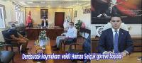 Derebucak kaymakam vekili Hamza Selçuk göreve başladı