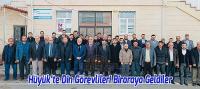 Hüyük'te Uysal, Din Görevlileri İle Biraraya Geldi