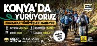 Konya Büyükşehir’den Doğa Yürüyüşü