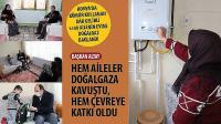 Konya’da Kömür Kullanan Dar Gelirli 1.108 Ailenin Evine Doğalgaz Bağlandı