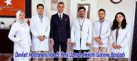 Beyşehir Devlet Hastanesi'nde 5 Yeni Uzman Hekim Göreve Başladı