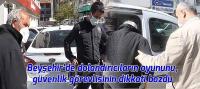 Beyşehir’de dolandırıcıların oyununu, güvenlik görevlisinin dikkati bozdu