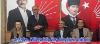 Dr. Erden CHP'den Milletvekili Aday Adaylığını Açıkladı