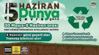 Konya Büyükşehir’den Geri Dönüşüm Atık Getirene Ücretsiz Tramvay Bileti