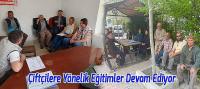 Beyşehir’de Çiftçilere Yönelik Eğitimler Devam Ediyor