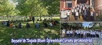 Beyşehir’de “Doğada Bilsem Öğrenebilsem” projesi gerçekleştirildi