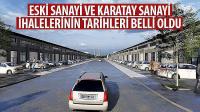 Eski Sanayi ve Karatay Sanayi İhalelerinin Tarihleri Belli Oldu