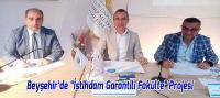 Beyşehir Ali Akkanat Turizm Fakültesi'nde “İstihdam Garantili Fakülte” Projesi