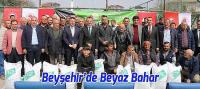 Beyşehir’de “Kuru Fasulye ile Beyaz Bahar Projesi”