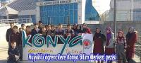 Hüyüklü öğrencilere Konya Bilim Merkezi gezisi