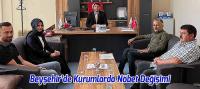 Beyşehir’de Kurumlarda Nöbet Değişimi: Yeni Müdürler Görevine Başladı