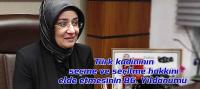 Türk kadınının seçme ve seçilme hakkını elde etmesinin 86. Yıldönümü 