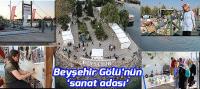 Beyşehir Gölü’nün ‘sanat adası’