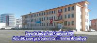 Hafız İHO sınav giriş başvuruları 1 Temmuz’da başlıyor