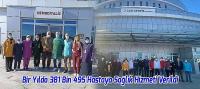 Bir Yılda 381 Bin 495 Hastaya Sağlık Hizmeti Verildi