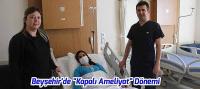 Beyşehir'de ilk kez kapalı yöntemle rahim alma ameliyatı gerçekleştirildi