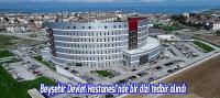 Beyşehir Devlet Hastanesi'nden bir dizi önlem
