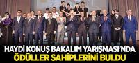 Haydi Konuş Bakalım Yarışması’nda Ödüller Sahiplerini Buldu