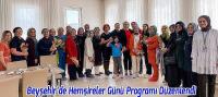 Beyşehir'de Hemşireler Günü Programı Düzenlendi