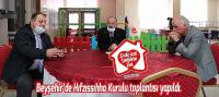 Beyşehir’de Hıfzıssıhha Kurulu toplantısı yapıldı.