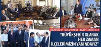 Büyükşehir Olarak Her Zaman İlçelerimizin Yanındayız