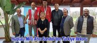 Beyşehir Huğlu'dan Milli Atıcı Sandal Türkiye Rekoru Kırdı