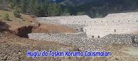 Huğlu'da Taşkın Koruma Çalışmaları
