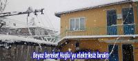Beyşehir’de kar yağışı, av tüfeği üretiminin merkezi Huğlu’yu elektriksiz bıraktı