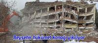 Beyşehir Hükümet Konağı Yıkılıyor