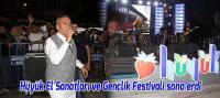 Hüyük Kırmızı Altın, Geleneksel El Sanatları ve Gençlik Festivali sona erdi