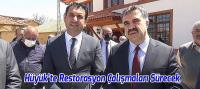 Hüyük’te Restorasyon Çalışmaları Sürecek
