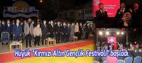 Hüyük “Kırmızı Altın Gençlik Festivali” başladı