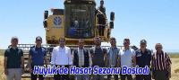 Hüyük'de Hasat Sezonu Başladı