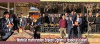 Mahalle muhtarından Başkan Çiğdem’e teşekkür plaketi