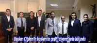 Başkan Çiğdem’in başkentte çeşitli ziyaretlerde bulundu