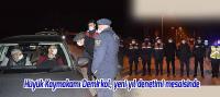 Hüyük Kaymakamı Demirkol, yeni yıl denetimi mesaisinde