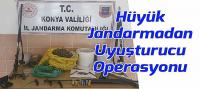 Hüyük Jandarmadan Uyuşturucu Operasyonu